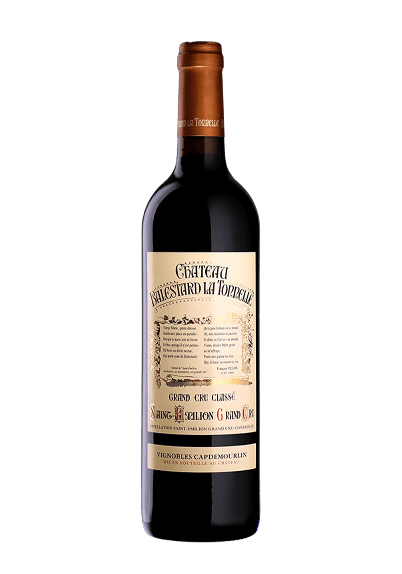 Carton de 6 bouteilles - Château Balestard la Tonnelle -  2016 - Saint-Emilion Grand Cru Classé