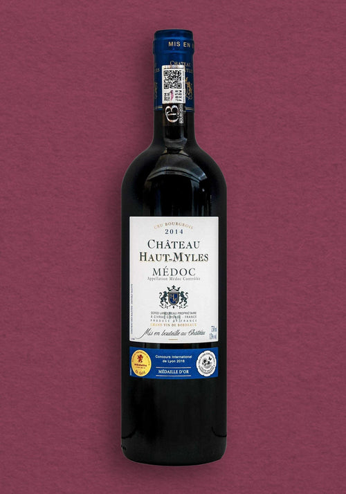 Carton de 6 bouteilles - Château Haut Myles - 2014 - Médoc cru bourgeois