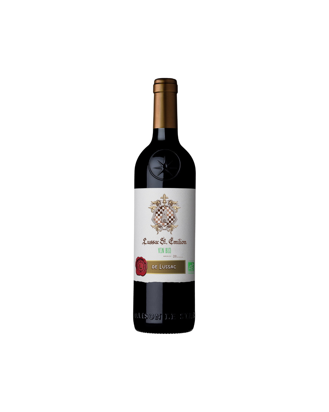Carton de 6 bouteilles - L de Lussac - Lussac Saint-Emilion - BIO - 2020