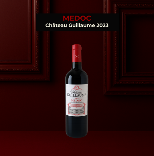 Carton de 6 bouteilles - Château Guillaume - Médoc - 2023